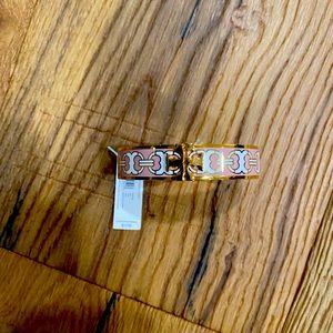 Tory Burch bracelet pink and gold and new